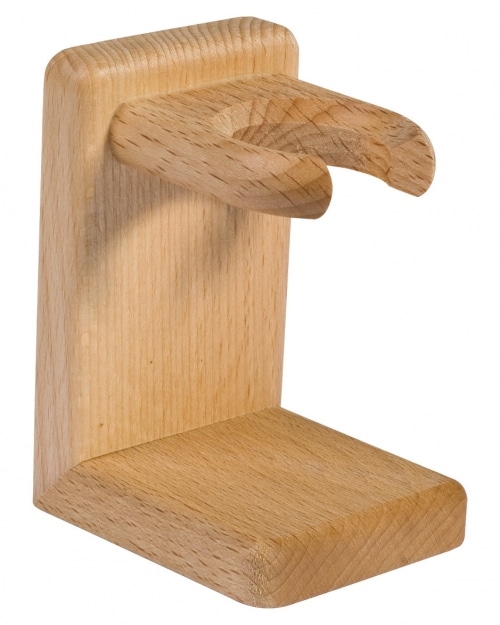 Porte-blaireau en bois