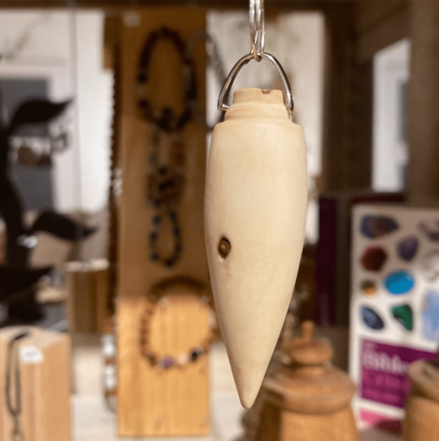 Pendule en bois fait main