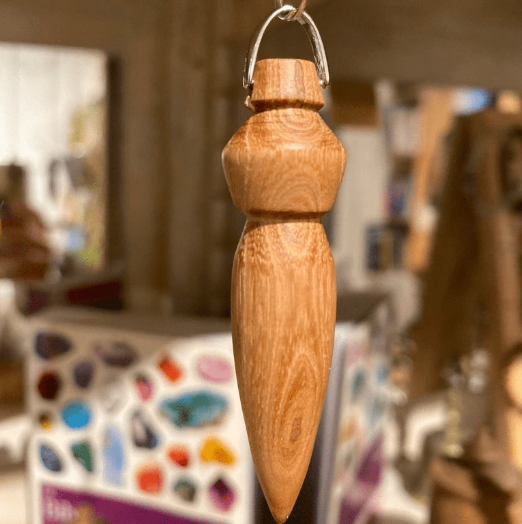 Pendule en bois fait main
